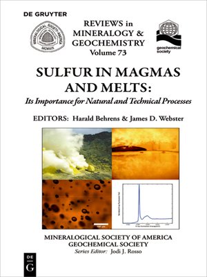 cover image of Sulfur in Magmas and Melts